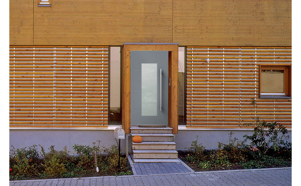 Aluminium Haustür