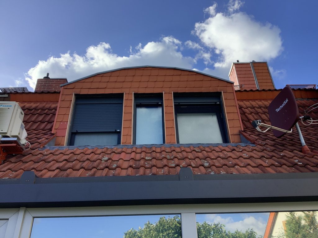 Aluminium Fenster mit Rollladen